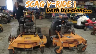 SCAG V ride 1 BOTH Versions