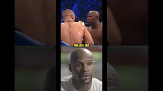 Floyd Mayweather said he was going to KO Conor McGregor