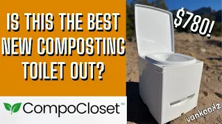 CompoCloset Cuddy Composting Toilet Review | Is this the Best Toilet for Van Life?