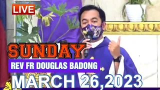 QUIAPO CHURCH LIVE MASS TODAY SUNDAY REV FR DOUGLAS BADONG MARCH 26,2023