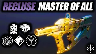 The Recluse Void SMG NAST God Roll Guide!! [Destiny 2 Into the Light]