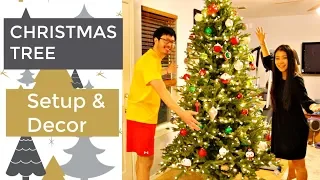 Christmas Tree Set up and Decoration! Artificial Christmas Tree from Costco Review