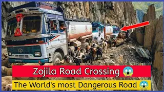 World's most Dangerous Roads in India | Zojila road | A Trip to Ladakh EP 2 |muntazir aaqib