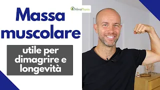 Avere massa muscolare è necessario per dimagrire e vivere a lungo 💪