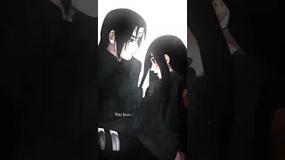 "Mary on a cross"-anime sad edit|#itachi #anime