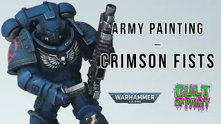 How to Paint CRIMSON FISTS Space Marines