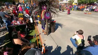 Aztec Indian, Day of The Dead, Dance off........ Round 2. In the town of Mesilla, NM #ADRIANUNKNOWN