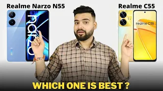 Realme Narzo N55 vs Realme C55 - Full Comparison | Should I invest for Realme Narzo N55 ??🤔