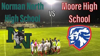 Norman North High School vs Moore High School-Boys Varsity Soccer #aidenc08 #highschool #soccer