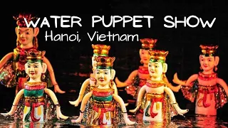 Water Puppet Show in Hanoi, Vietnam