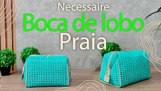 Necessaire Boca de lobo - Praia