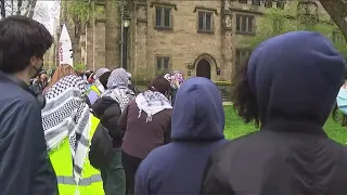 Pro-Palestine encampments broken up at Yale University, UConn