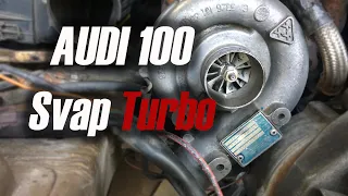 Audi 100 c3 turbo start engine MC. Масляный насос не качает. Двигатель в клине.