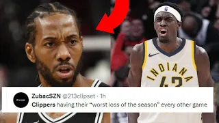 NBA REACT TO LOS ANGELES CLIPPERS LOSS TO INDIANA PACERS | CLIPPERS VS PACERS REACTIONS