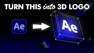 3D Logo Animation | No Plugins | After Effects Tutorial