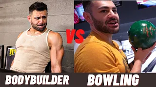 Bodybuilder VS Bowling (BRUTAL LEG DAY)