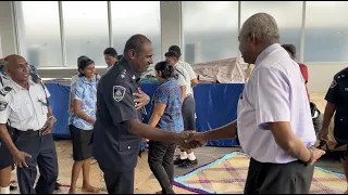 Fiji's Minister for Home Affairs and Immigration visits Police Stations in the west