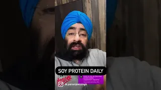 Can I take soy protein daily #shorts Dr.Education