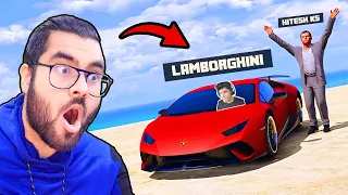 AMBANI LAMBORGHINI in GTA 5 😂 | Hitesh KS