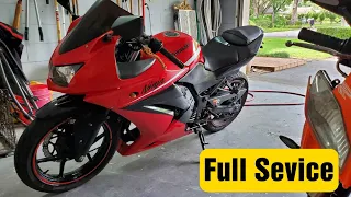 Kawasaki Ninja 250R Tuneup And Maintenance Service 2008-2012