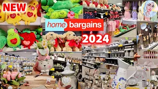 ❤️‍🔥 HUGE NEW IN HOME BARGAINS 2024 🤯 Shop With Me 🩷 EASTER, SPRING, VALENTINES, MOTHERS DAY, HOME 😍