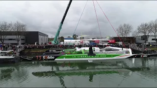 VANNES | ⛵ Mise a l'eau Sodebo Ultim 3 - VANNES Télé