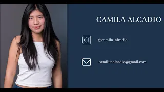 CAMILA ALCADIO - REEL ACTORAL