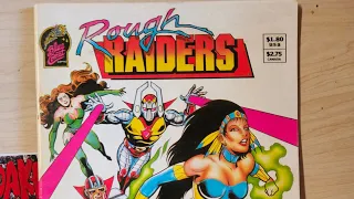 Reviewing Rough Raiders, a power comic from 1988