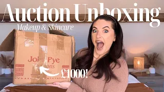 I bought a HUGE mystery box of makeup at auction worth £1000!!