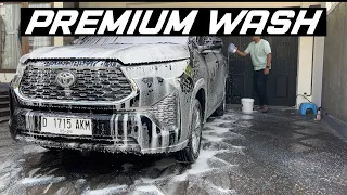 Premium Wash 2023 Innova zenix #cardetailing #carwash