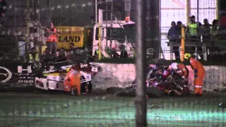 Double Crash - 2 x Efficient TQ Midgets - Meeanee Speedway