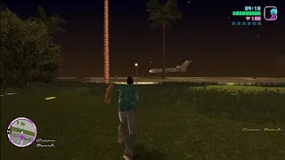 GTA Vice City Extended Features - The Ocean Beach Runway for Airplanes