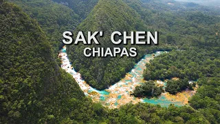 Chiapas indómito - Las cascadas inexploradas de SAK' CHEN .