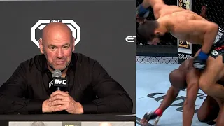 Dana White reacts to Khamzat Chimaev win over Kamaru Usman at UFC 294