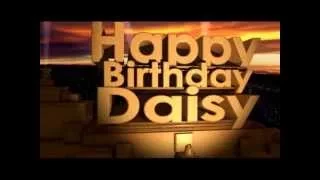 Happy Birthday Daisy