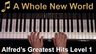 A Whole New World (Elementary Piano Solo)