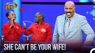 Steve Harvey Couldn't Believe Simon's Wife Is Refilwe!