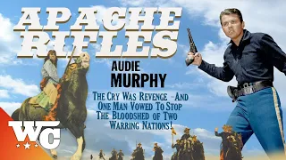 Apache Rifles | Full Movie | Classic 1960s Western In HD Color | Audie Murphy | Western Central