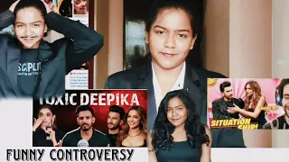 DEEPIKA Padukone & RANVEER Singh Controversy -Funny video| Koffee with Karan