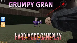 Roblox Grumpy Gran - Hard Mode - Gameplay