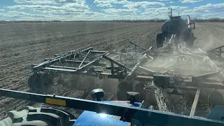 Seeding some wheat 2024