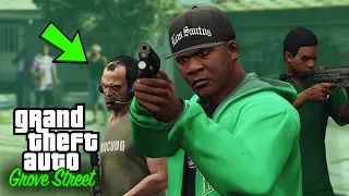 Esto Pasa si FRANKLIN y LAMAR RECUPERAN GROVE STREET *Guerra de bandas*