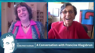 Interview with Francine Klagsbrun author of Lioness: Golda Meir and the Nation of Israel