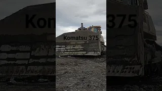 Komatsu d375, job,