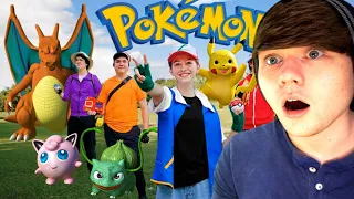 Pokémon In Real Life @shilohandbros REACTION!