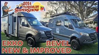 New @WinnebagoRVs EKKO Sprinter and Redesigned Revel