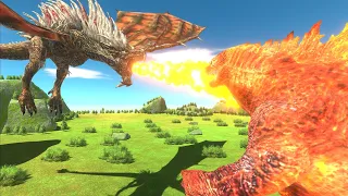 Godzilla vs Titanus Typhon! - Animal Revolt Battle Simulator