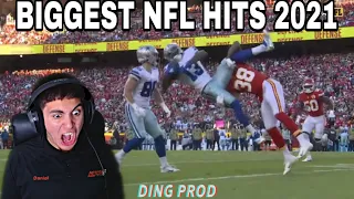 WTF THESE HITS WERE NASTY!!! Reacting To The Biggest Hits Of The 2021-2022 NFL Season!