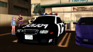 (MMD) NFSMW Police Civic Cruiser Unitrol siren test