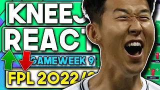 FPL GAMEWEEK 9 KNEEJERK REACTIONS | GW9 | Fantasy Premier League Tips 2022/23